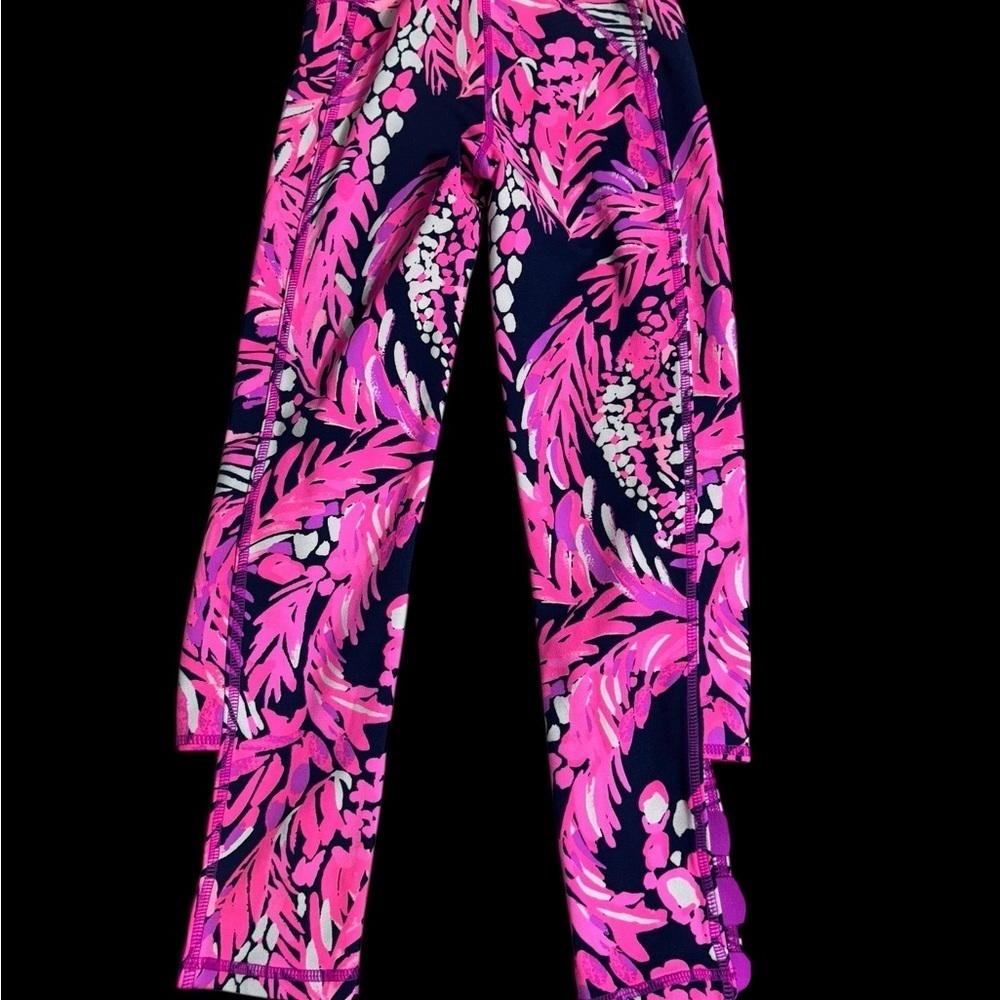 Lilly Pulitzer Pink and Purple Pants - Picture 3 of 4
